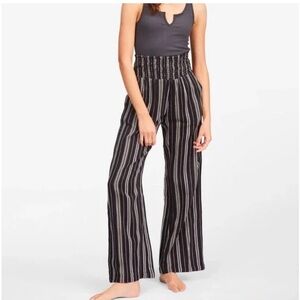 Billabong New Waves Gauze Elastic Waist Pants